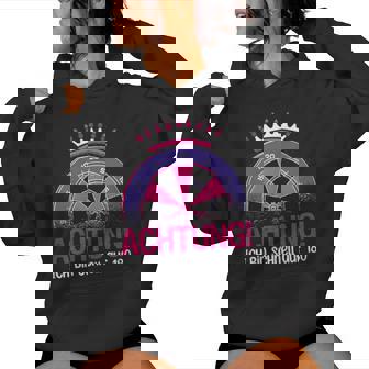 Women's Dart Woman Darts Disc Ich Binchnell Auf 180 Dart Kapuzenpullover für Damen - Seseable