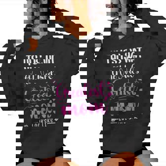 This Is What World's Greatest Mom Looks Like Mother's Day Women Hoodie - Monsterry