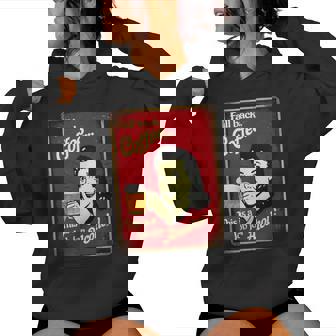 「Fall Back、Coffeeこれはアルコールの仕事だ」 おもしろプリント レディースパーカー - Kawaiitshirt