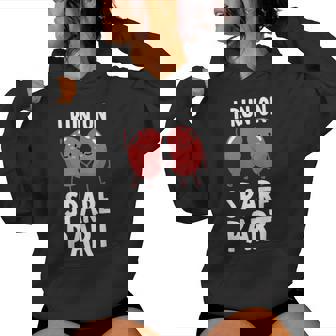 かわいい腎臓ドナーアート 男性 女性 腎臓レシピエント移植 レディースパーカー - Kawaiitshirt