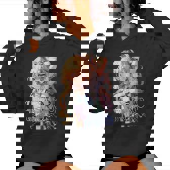 アニメ風イラスト ギャル 最強 可愛い女の子 レディースパーカー - Kawaiitshirt