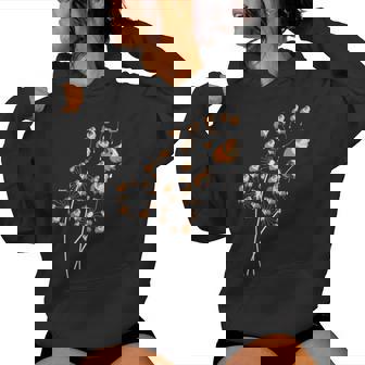 タンポポのモルモットの花、花のモルモットの木 レディースパーカー - Kawaiitshirt