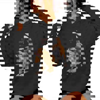 ビーグルシャツ ビーグルtシャツ Love Is Dog Mom Dad 子犬 ペット キュート レディースパーカー - Kawaiitshirt