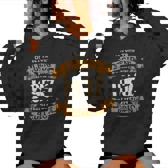 ヴィンテージ 1937 ギフト 男性 女性 長寿祝い 1937年生まれ 米寿祝い ユニークな誕生日プレゼント レディースパーカー - Kawaiitshirt