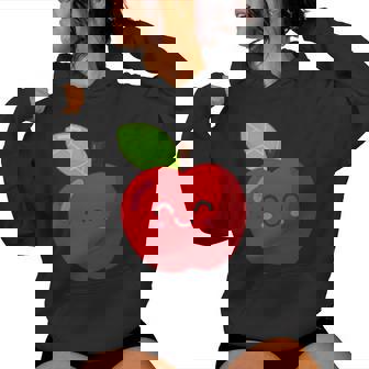 子供、女性、男性向けのミニマルな甘いリンゴ レディースパーカー - Kawaiitshirt