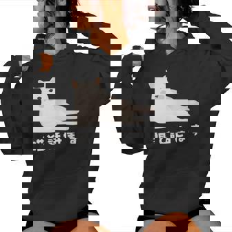 猫と話せます 白猫 しろねこ ネコ おもしろ 面白い かわいい 猫飼い 猫好き 男性 女性 レディースパーカー - Kawaiitshirt