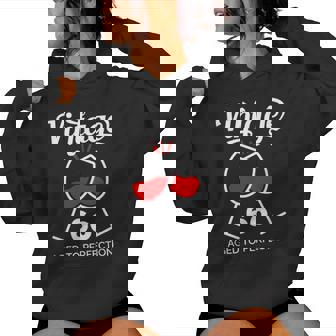 還暦祝い ワイン好き 酒好き 父 母 男性 女性 60歳お祝いintage Aged To Perfection レディースパーカー - Kawaiitshirt