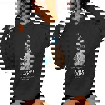 還暦祝い 犬好き 男性 女性 父 母 還暦 お祝い 60歳 かわいい 犬 パグ おしゃれ おもしろ 赤色 レディースパーカー - Kawaiitshirt