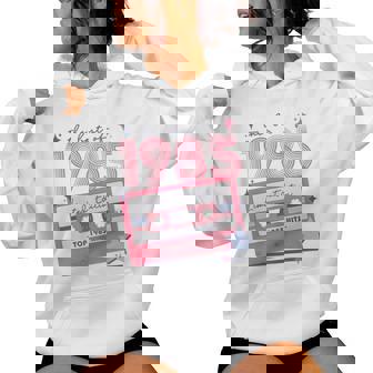 1985Intage Anniversaire Rétro Cadeaux Pour 70S 80S Disco Sweat à capuche femme - Cadeauxyz