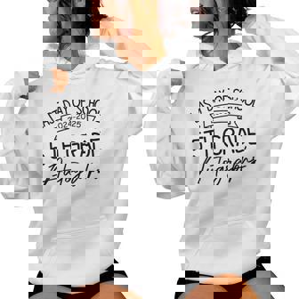 2025 Last Day Of School Autograph 5Th Grade Graduation Party Women Hoodie | Mazezy