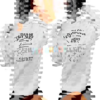2025 Last Day Of School Autograph 7Th Grade Graduation Party Women Hoodie - Thegiftio UK