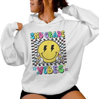 2Nd Grade For Girls Boy Teacher Second Grade Back To School Women Hoodie - Thegiftio UK