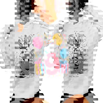 9歳の誕生日 男の子 女の子 9歳 9歳 ボストンテリア 長袖tシャツ レディースパーカー - Kawaiitshirt