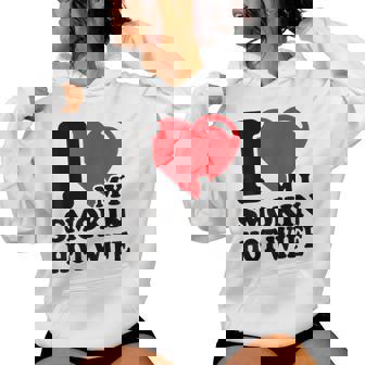 Amo A Mi Esposa Caliente Ahumada Sudadera con capucha para mujer - Regaloses