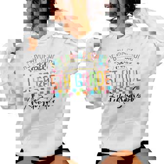 Autograph 5Th Grade Graduation Party 2025 Last Day Of School Women Hoodie - Thegiftio UK