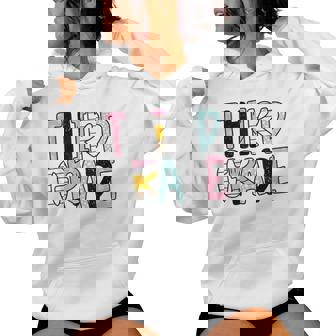 Back To School Third Grade Teacher First Day Of 3Rd Grade Women Hoodie | Mazezy