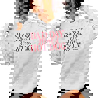 Bad Day To Be A Hot Dog 4Th Of July Hot Dog Fourth Of July Women Women Hoodie - Thegiftio