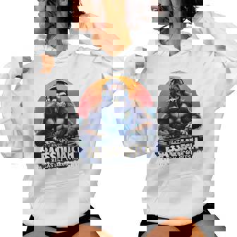 Bassquatch – Groovyasquatch Djデザイン 音楽愛好家向け レディースパーカー - Kawaiitshirt