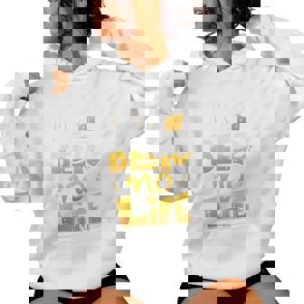 Beer Lover ビールが好きすぎる No Beer No Life 長袖tシャツ レディースパーカー - Kawaiitshirt