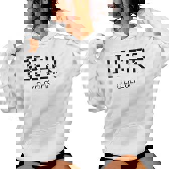 Beer O'clock ビールタイム 面白いギフト ビール愛好家 レディースパーカー - Kawaiitshirt