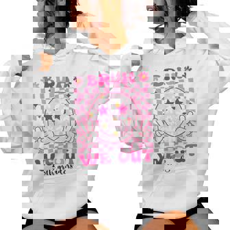 Bruh We Out 5Th Graders Fifth Grade Class Of 2025 Graduate Women Hoodie | Mazezy