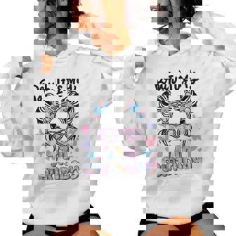 Bruh It's My 7Th Birthday レトロ キッズ 7歳 誕生日 女の子 長袖tシャツ レディースパーカー - Kawaiitshirt