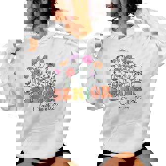Class Of 2026 Senior 2026 Graduation 2026 Girls Floral Women Hoodie - Thegiftio