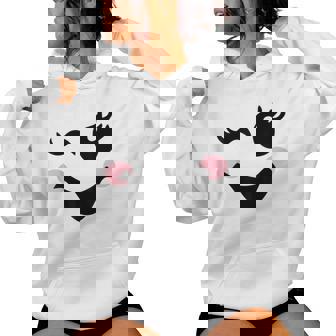 Cute Boo Face Ghost Halloween Costumes For Girls Women Hoodie | Seseable FR