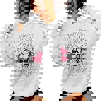 Cute Soccer Grandma That's My Granddaughter Out There Women Hoodie | Seseable CA