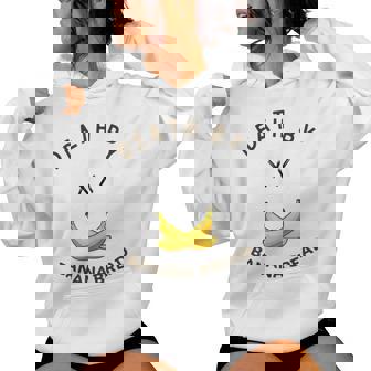 Death By Banana Bread レディースパーカー - Kawaiitshirt