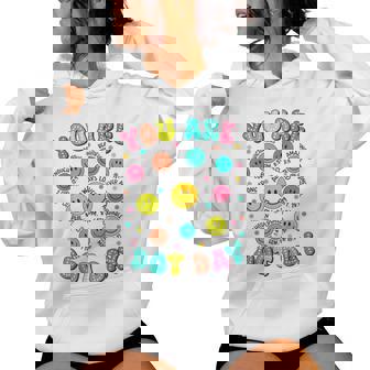 You Are Enough Christian Bible Dot Day Colorful Polka Dot Women Hoodie | Mazezy