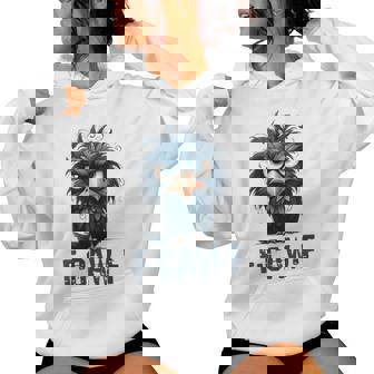 F-Caw-F Cuervo Negro Pájaro Negro Divertido Cuervo F-Caw-F Cuello Sudadera con capucha para mujer - Regaloses