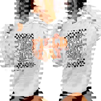 Field Day Trip Orange Team Color Game Competition Boys Girls Women Hoodie - Monsterry