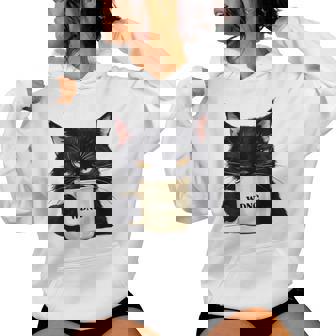 We Do Not Care Wdnc Club Black Cat Cool Men Women Hoodie - Thegiftio