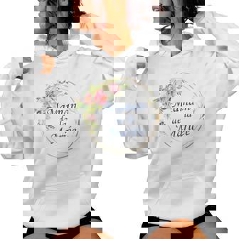 Future Mère De La Mariée Fleurs Mariage Maman De La Mariée Sweat à capuche femme - Cadeauxyz