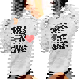 Girls Love Mywagaying Girls Love Mywagの引用 レディースパーカー - Kawaiitshirt