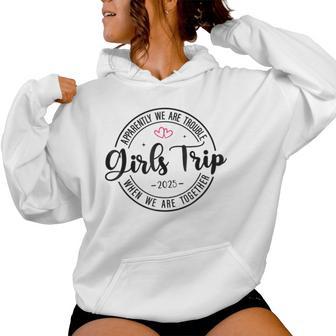 Girls Trip 2025 Weekend Vacation Matching Group Women Hoodie - Thegiftio UK
