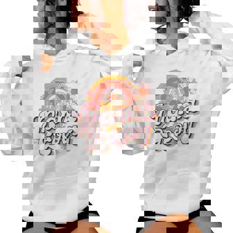 Groovy Best Mom Ever Best 母の日 長袖tシャツ レディースパーカー - Kawaiitshirt