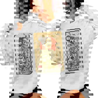 Halloween Soccer Mom Tarot Card Soccer Mama Sports Game Day Women Hoodie - Thegiftio