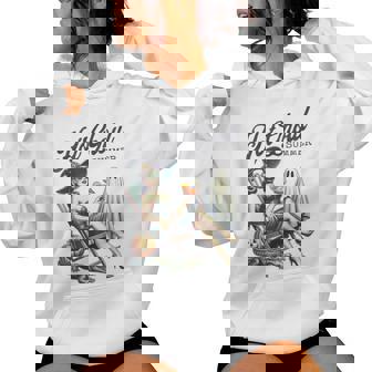 Hot Ghoul Summer Spooky Boo Beach Halloween Summerween Women Women Hoodie - Thegiftio