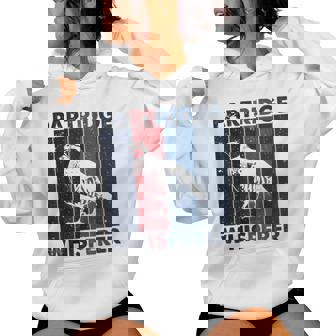 Hunting Dad Mom Whisperer Hunterintage Perdiz Sudadera con capucha para mujer - Regaloses