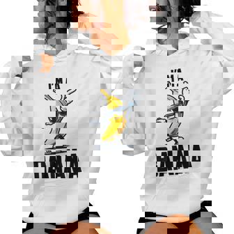 I'm A Banana シャツ かわいい 面白い バナナ コスチューム メンズ レディース キッズ レディースパーカー - Kawaiitshirt