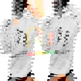 Junenth Celebrating The Present Black African Women Women Hoodie | Mazezy