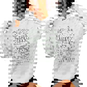 Kindergarten Squad Adventure Camping Kinder Teacher Boy Girl Women Hoodie - Thegiftio