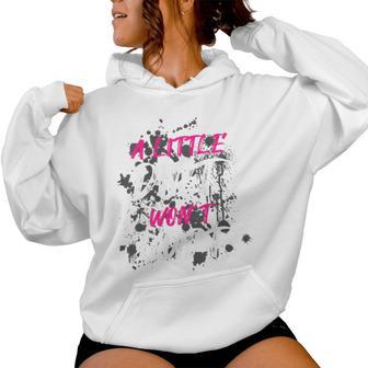 A Little Dirt Wont Hurt Muddy Race Mud Run Women Hoodie - Thegiftio UK