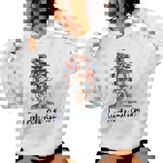 London Girl Bandera Británica Chicas De Londres Sudadera con capucha para mujer - Regaloses