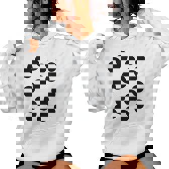 Mignon Noir À Pois Pour Enfants Garçons Et Filles Sweat à capuche femme - Cadeauxyz