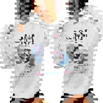 Mom Knows Best Mom And Baby Orca Whale Mother's Day Women Hoodie - Thegiftio