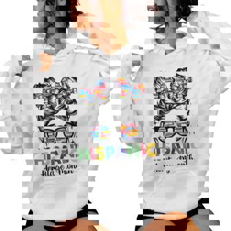 National Hispanic Heritage Month All Countries Girl Women Women Hoodie - Thegiftio