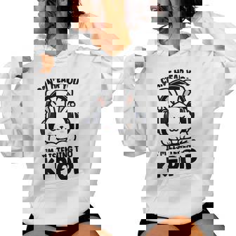 No Puedo Oírte Estoy Escuchando K-Pop Cute Rabbit Kpop Cuello Sudadera con capucha para mujer - Regaloses